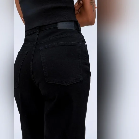 EVERLANE THE WAY HIGH JEAN IN COAL•Size 25 LONG•NWT - Picture 7 of 12